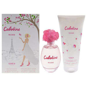 Cabotine Rose by Parfums Gres for Women - 2 Pc Gift Set